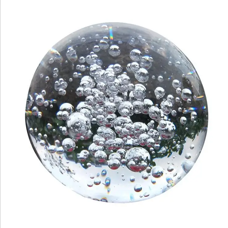 クリスタルガラススフィア ボール クリア 透明 クリスタルガラス