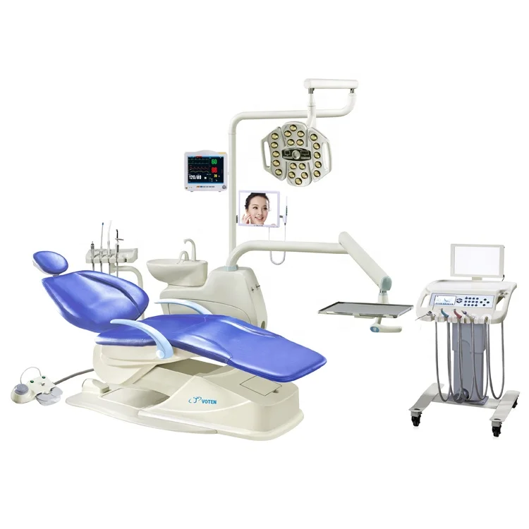 Chinese cheapest Mobile treatment equipment price dental chair cart