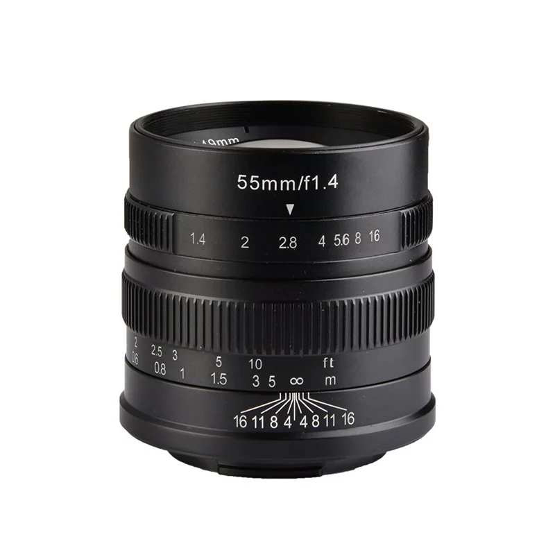 55mm prime lens