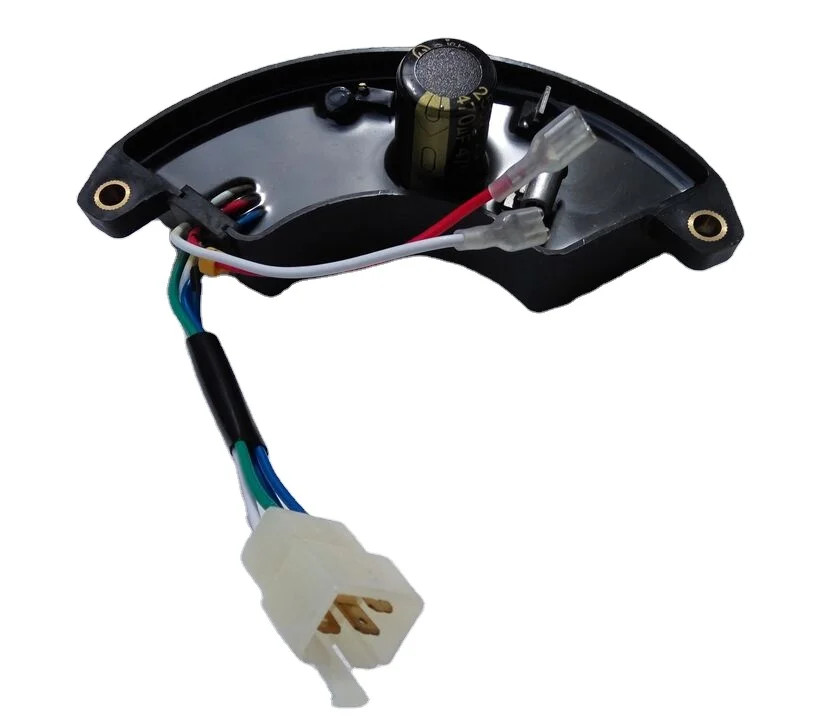 470uF 250V AVR Generator Voltage Regulator 5000w  5KW AVR Plastic Cover Single Phase 6 Wires