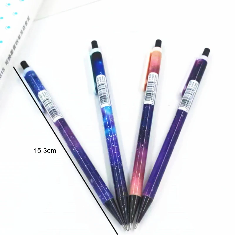 Small Fresh Light up the Stars Press Mechanical Pencil School Office Supply Student Stationery Automatic Pencil 0.5mm