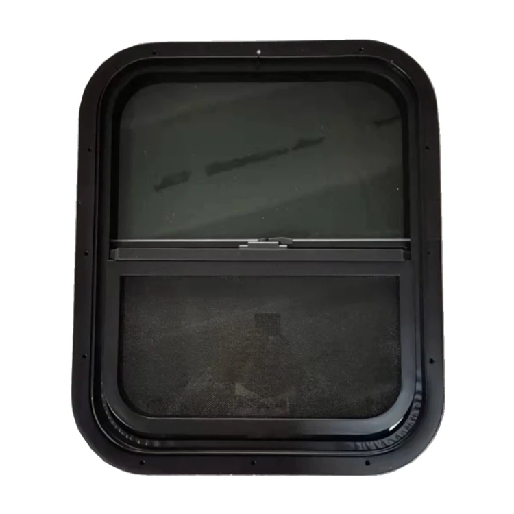 TONGFA Single Side Custom Size Sliding caravan Rv Side Tempered Glass Window