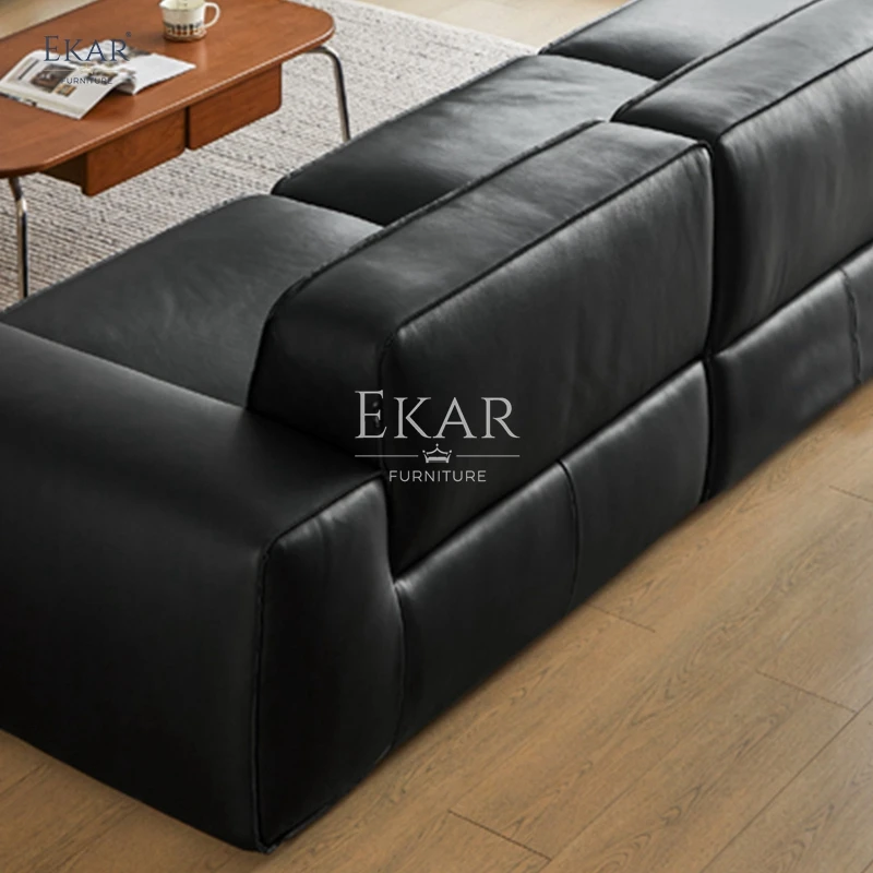 product new design ekar modern nappa leather half leather sofa living room furniture-63