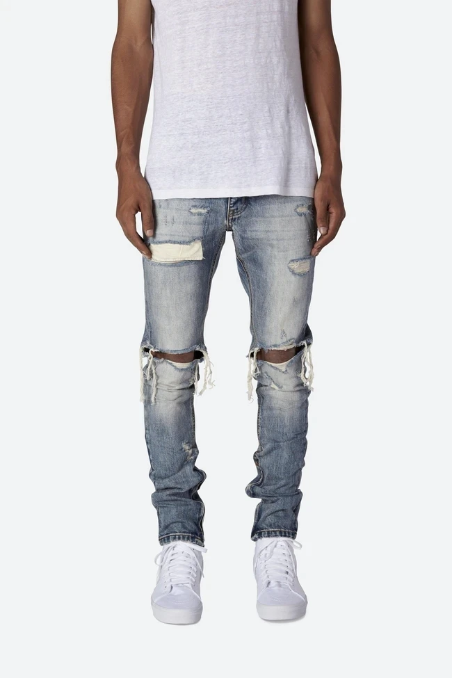 Джинсы мужские тощие с индивидуальным