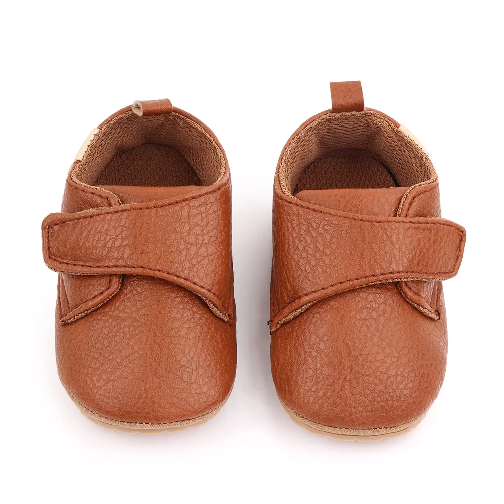 2025 New Arrival Casual Baby  Toddler Shoes Solid Rubber Sloe Newborn Baby Shoes Boy factory