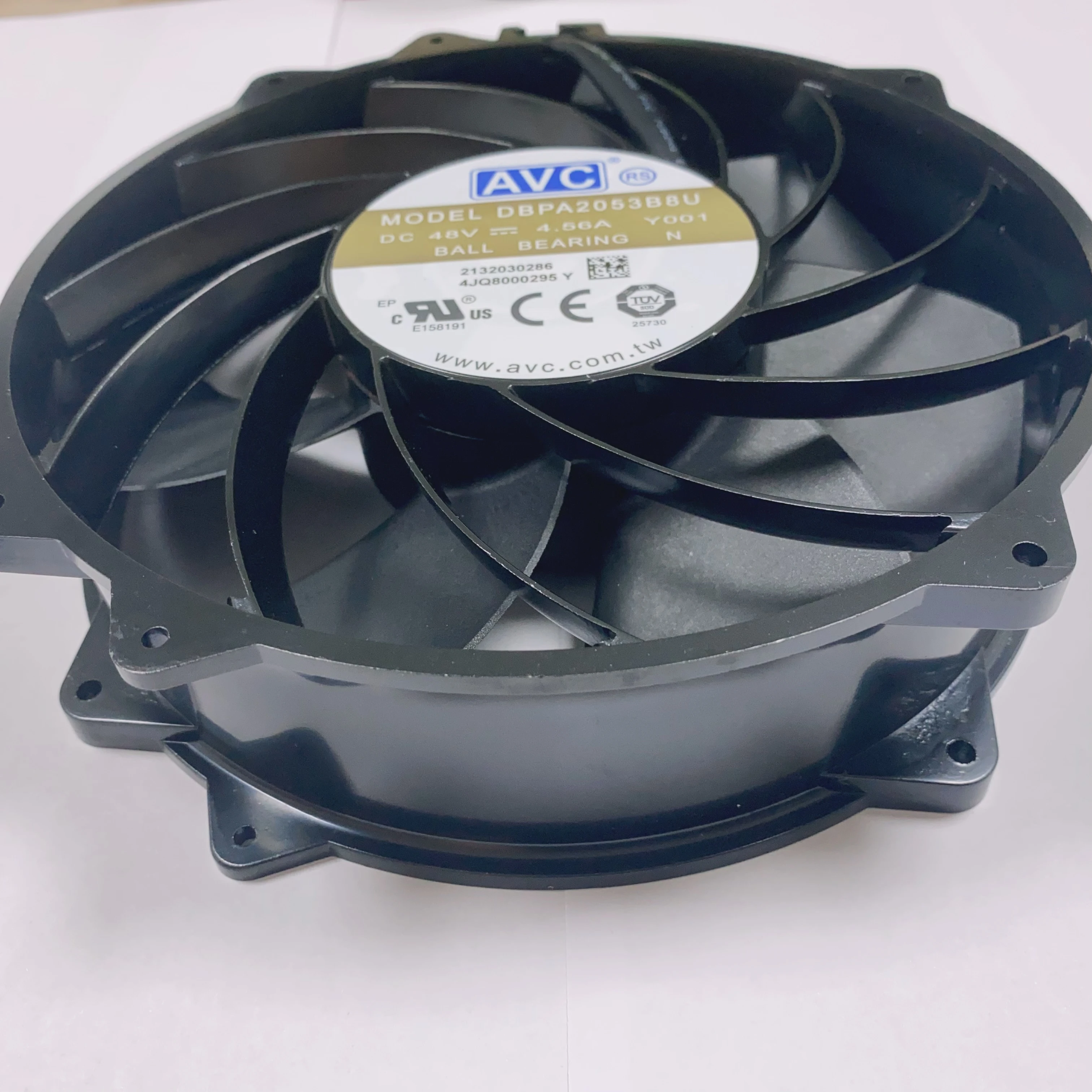 AVC 200x53mm Blower Cooling Fan - 832CFM, 48V DC Brushless