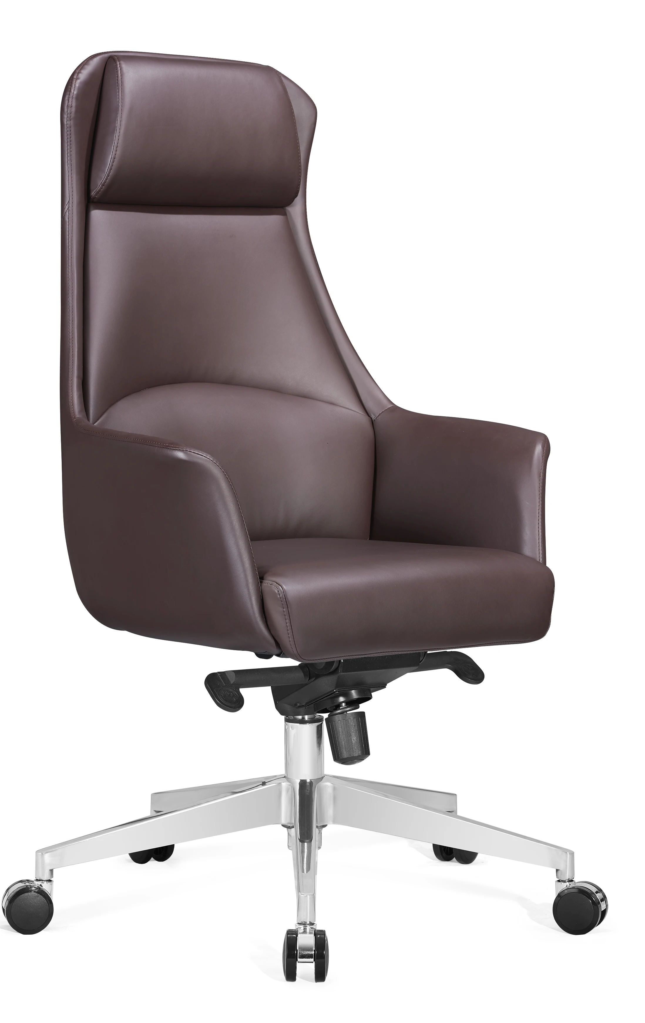 CEO Manager Office Chair Genuine Leather Chair Synthetic Leather Iron Office Furniture Modern Office Building Swivel Chair A1822