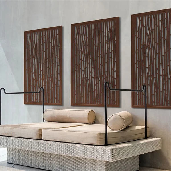 Perforated Panels As Wpc Decorative Screen for Wall Decorations Wpc Room Divider and  Garden Wpc Fencing