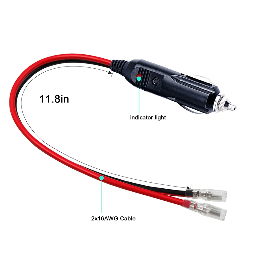 Prolunga 12v Accendisigari | Confronta prezzi | 1 M Cavo Di Prolunga per Accendisigari 12 V/24 V Batteria Auto...Presa accendisigari - Spinotto presa accendisigari 12/24V con cavo 1 : Prolunga