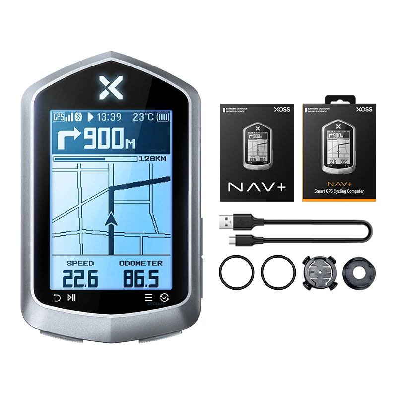 XOSS Nav GPS ナビゲーション サイクルコンピュータ 33時間の