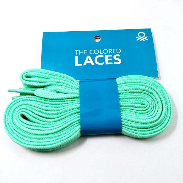 With Unique Packaging for Custom  Polyester Material Plastic Tip  Shoelace
