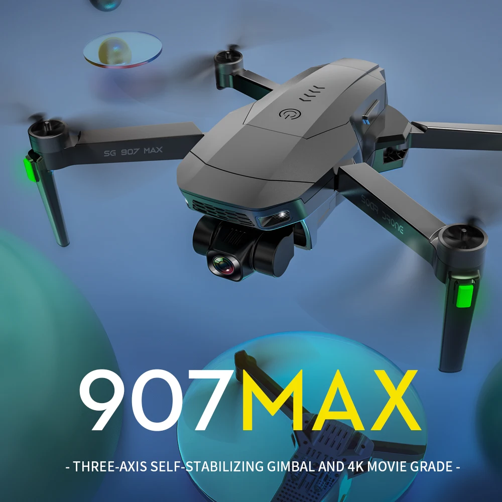 Axis Gimbal Drone Sg907 Pro New RC Drone SG907 Max 4K Axis Gimbal