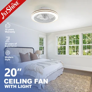 1stshine LED Ceiling Fan DC Copper Motor Silent High Airflow Led Ceiling Fan with Remote
