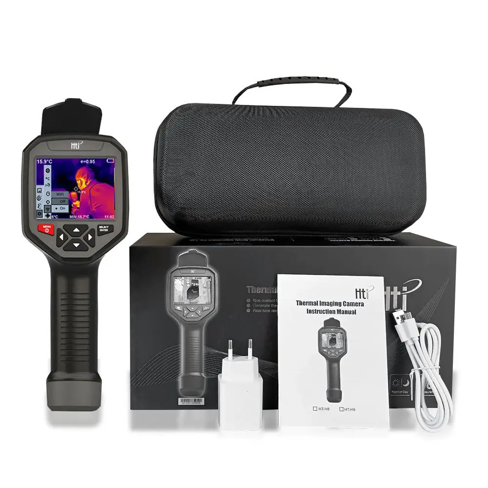 HTI H8 High Speed Thermographic Camera Handheld Thermal Imaging Infrared Camera with 384x288 Sensor