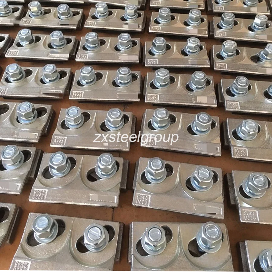 ZX Crane Rail Clamps - Durable Steel for Rail Construction