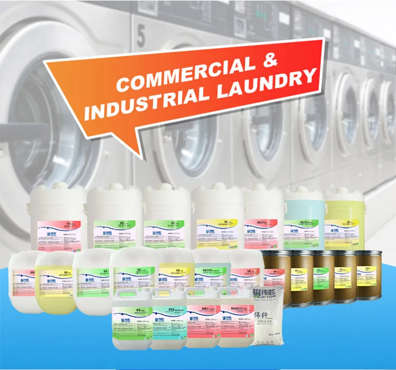 Liquid Laundry Alkaline Builder Detergent For Commercial Industrial