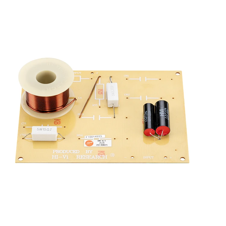 Hi-Fi 2-Way passive crossover for DIY speaker used for 6inch woofer