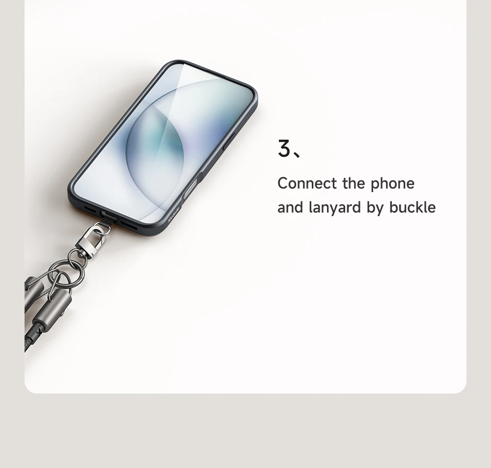 Double-head Type-c Ultra-short Charging Cable PD65W Lanyard USBC