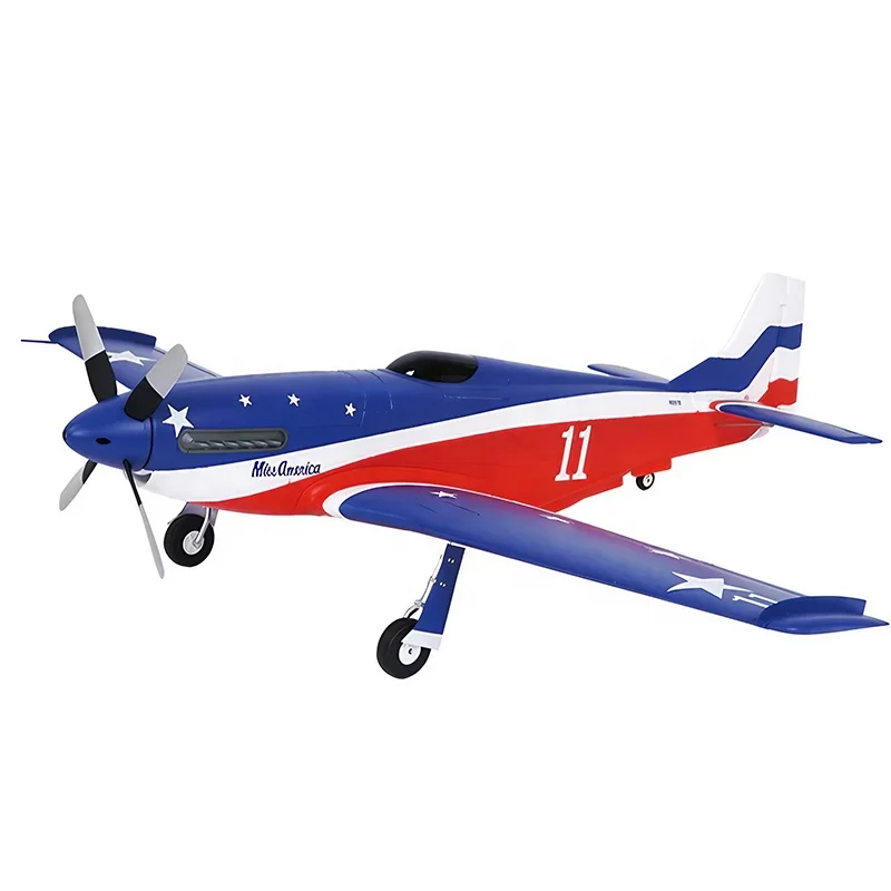 FMS 1100mm P-51 Mustang V2 Dago Red Racer PNP RCプレーン (初心者