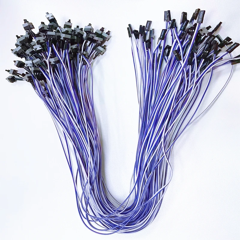 Host switch wire jumper start ATX chassis POWER mainboard restart wire computer accessories