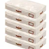 Medium-sized bed base - white 5-pack