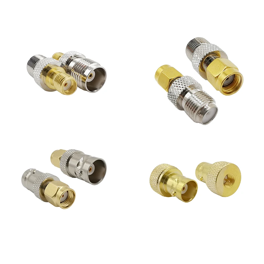 thumbnail image 2 of 2x BNC Female To TNC Female RF Coaxial Adapter Connectors – For Antennas 2 of 2