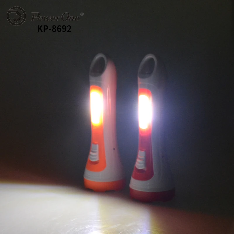 Good Quality ABS Torch LED Light Brightest COB Side Lamp Multi Function Rechargeable Torch Flash Light