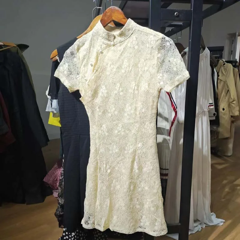 First Grade Men and Women's Second Hand Clothing Wholesale Cheap Price  Summer Thrift Clothes Bulk Cotton Dress for Adults