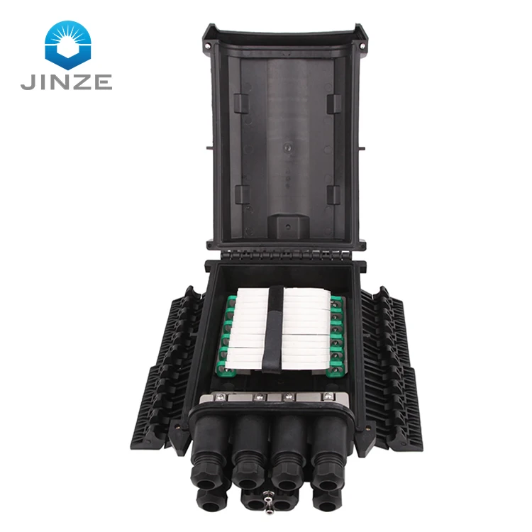 IP 68 pole mounting closure fiber optic  enclosure for manhole