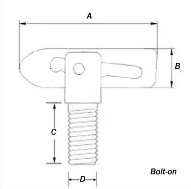 Truck Pickup Zinc Plated Steel Fastener Lock Trailer Antiluce Catch details