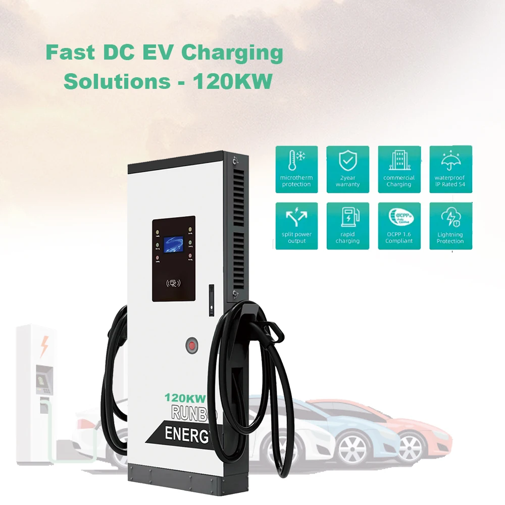 Commercial Ocpp Fast Dc Ev Station Ev Charger Ac Dc 60kw 120kw 180kw 240kw 300kw Dc Charger Ul 2687