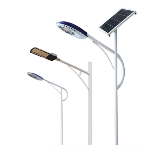 Горячеоцинкованные Уличные светильники Q235, стальные одинарные, наружные, 7 м