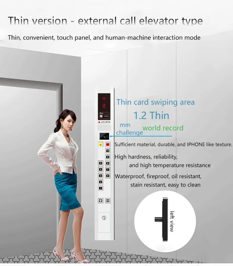 Elevator Access Control Ic Card Reader Management System Package Anti