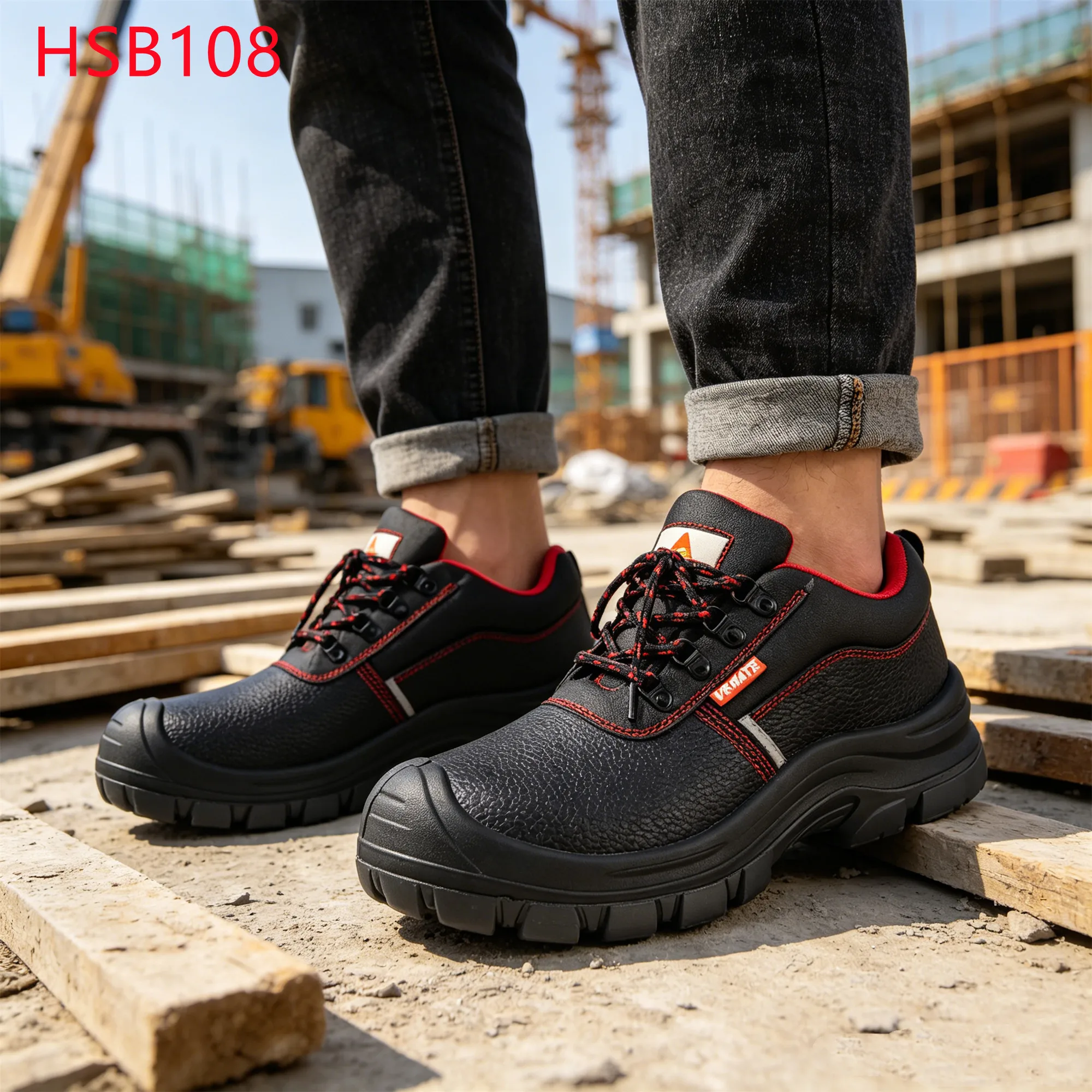 LXG,Railroad Work Anti-puncture Protection Grade S3 Work Shoes Warehouse Fulfillment Rugged Security Footwear in Kenya HSB108