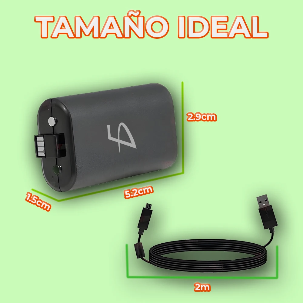 Rechargeable Battery and Charger Compatible with Xbox Series XS/Xbox One