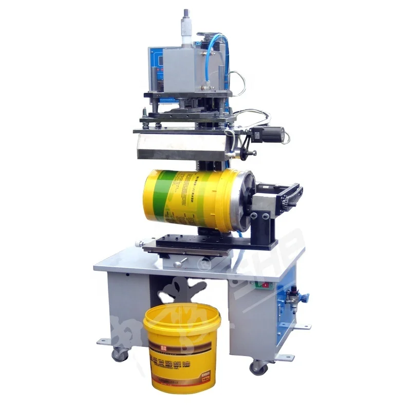 Semi Automatic Easy Operation Plastic Bucket Heat Transfer Printing