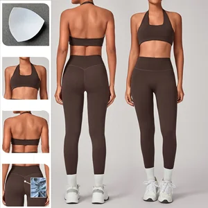 Fitness Clothing Sportswear Gym Leggings Activewear Sports Shorts Bra Yoga Wear Sets For Women