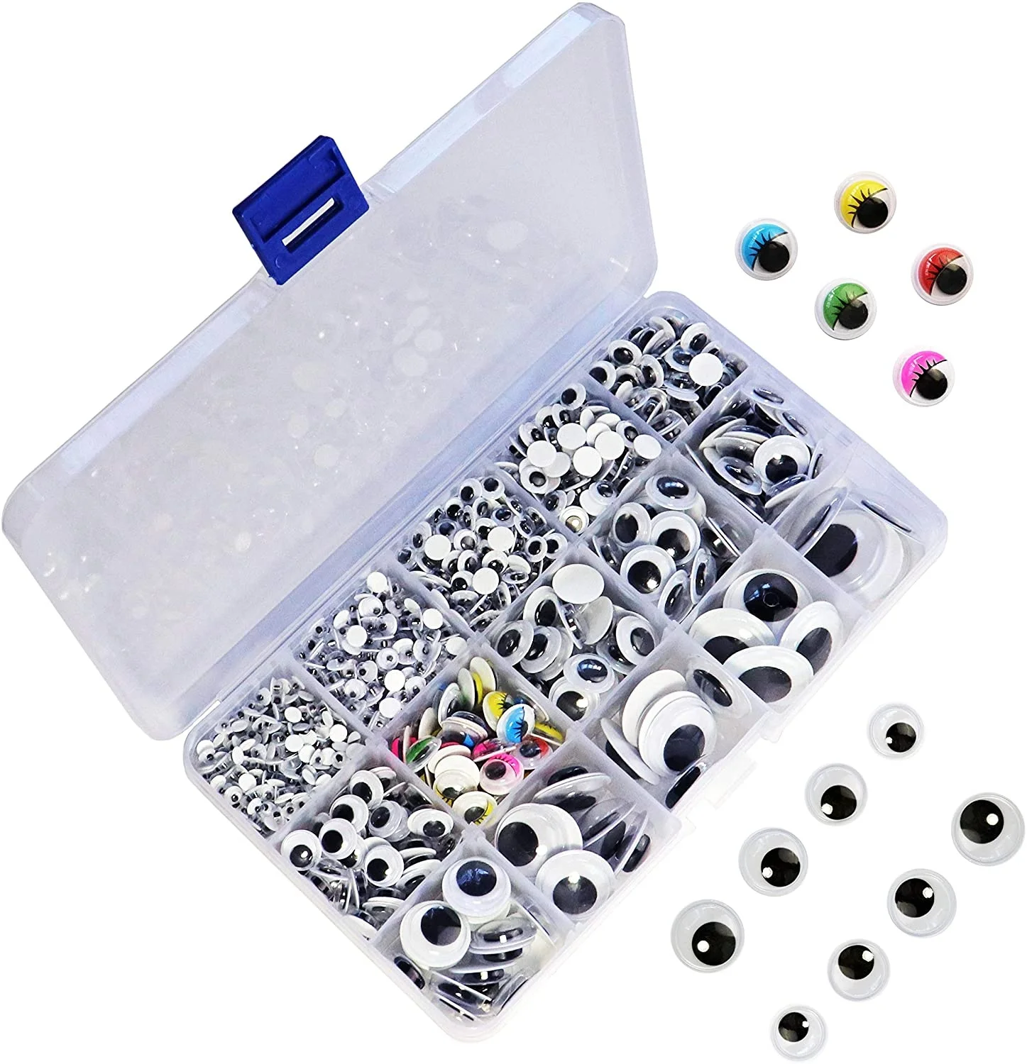 2 YYCRAFT 15pcs Jumbo Glitter Tinsel Pom Poms Sparkle Balls for DIY Craft,Cat Toys-Red 