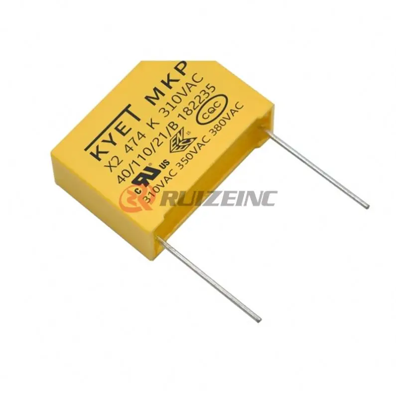 Mkp-X2 275 V474k安全电容器0.47Uf P 10毫米474K/310V适配器