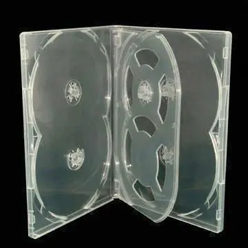 Custom Multi Disc Protection DVD Case 3/4/5/6/8/10 Disc 7/9/11/14/22/27/28/33mm  Plastic DVD Boxes