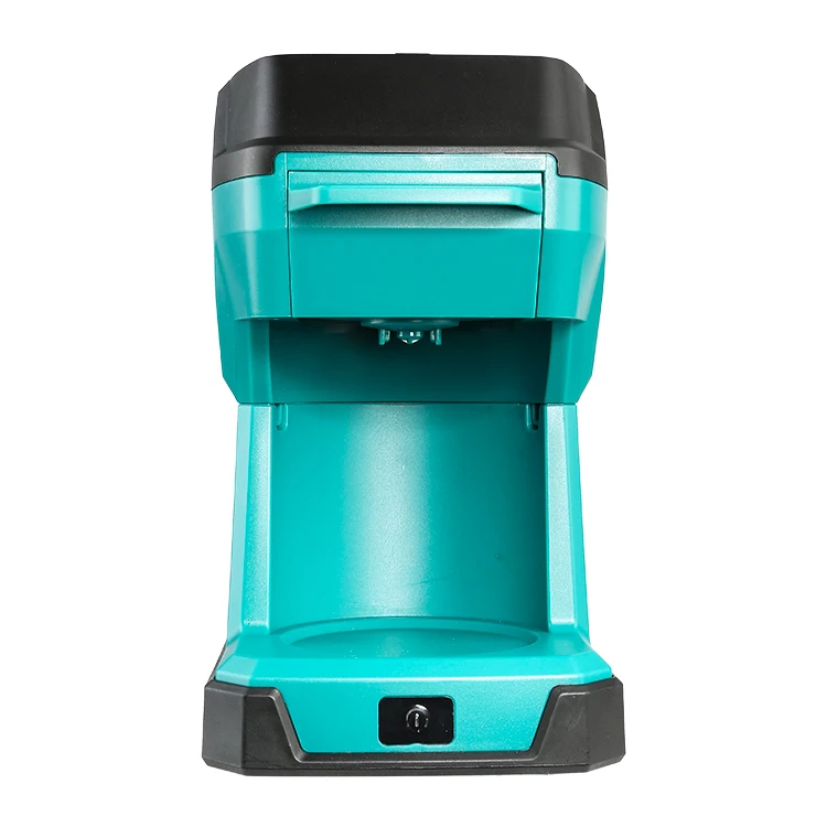 AC/DC Power Source Two-in-One Portable Lithium Ion Cordless Cappuccino Coffee Maker No Paper Filters Needed