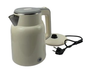 1.7L Insulated OEM & OMD SUS304 Large Capacity for Household Electric Double-wall Water Heating Kettles Kitchen Appliances