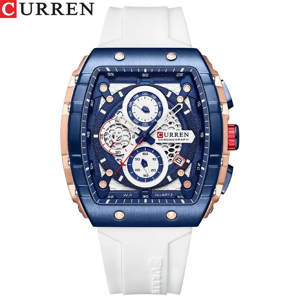 Orologi Da Uomo Luxury Brand CURREN Reloj Hombre Orologio Da Polso Al Quarzo Casual In Pelle Cronografo E Datario Impermeabile 30M Da 86,32 € | DHgate