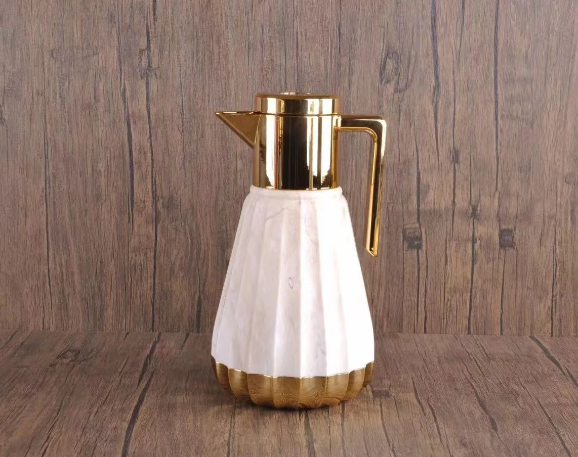 Fast Shipping Royal Arabic Coffee 1l Vacuum Flasks Middle East Countries Style Arabic 1000ml