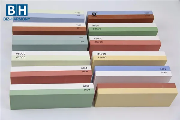 Ceramic King Japanese Angle Guide Resin Bond Knife Sharpening Stone Whetstone Set