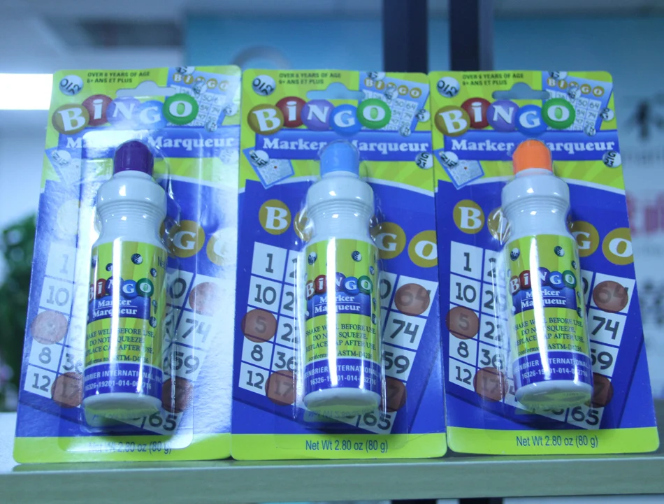 bingo商品 Amazon.co.jp: Super-brite Bingo Ink Marker Set : 文房具