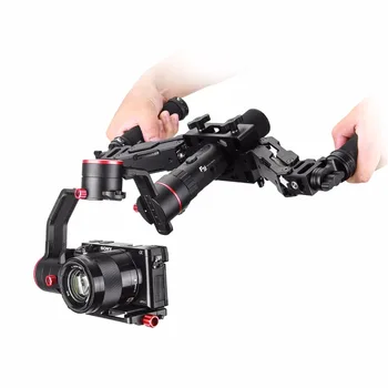 EACHSHOT Spring Dual Handle Grip Handheld Handlebar Kit for Gimbal Zhiyun Crane Plus/Crane 2/Crane V2/Feiyu A1000/a2000/Gusen detail image