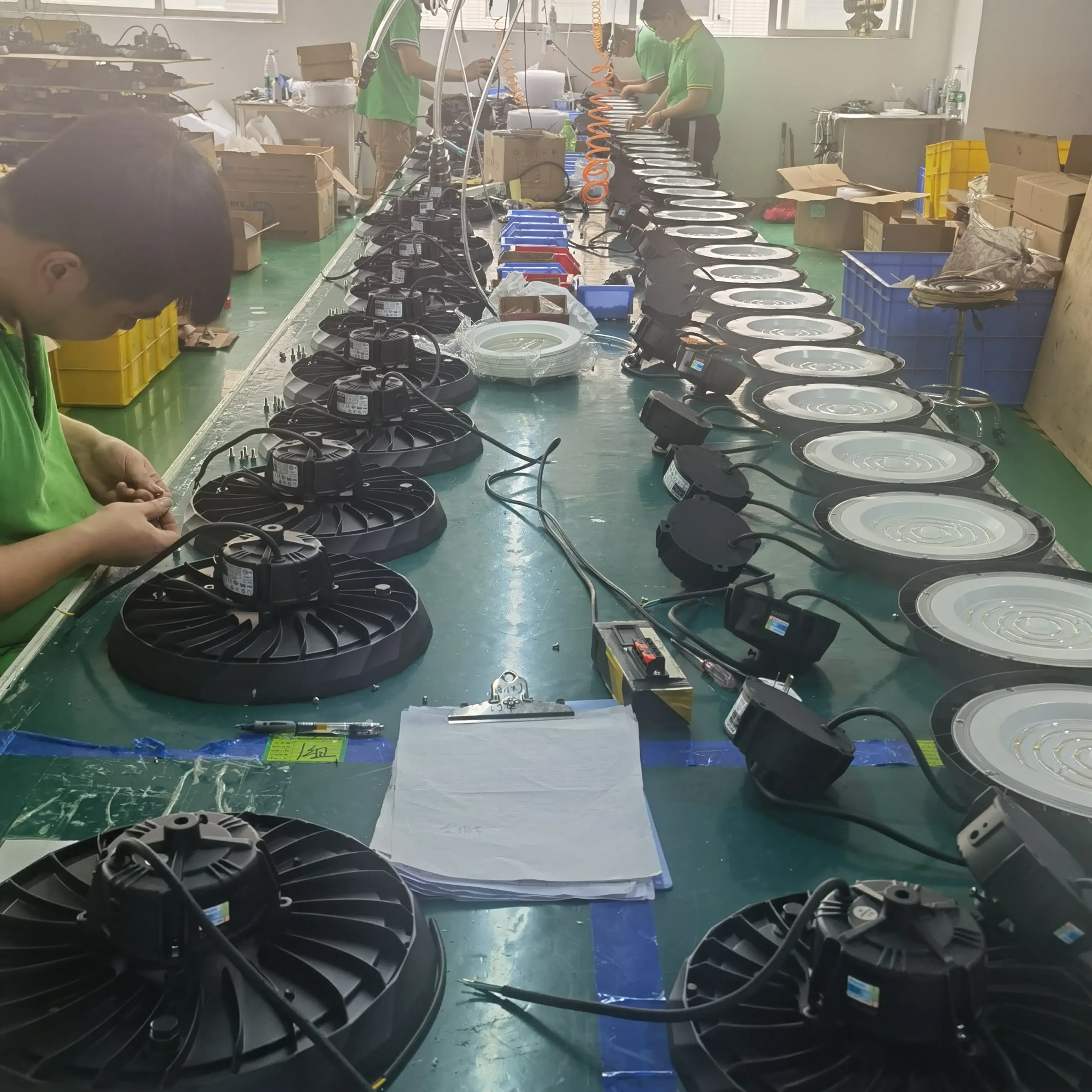 Phillips Driver LED High Bay Light 100W 150W 200W  IP65 Industrial Commercial High Bay Lamp Warehouse Shop UFO High Bay Light