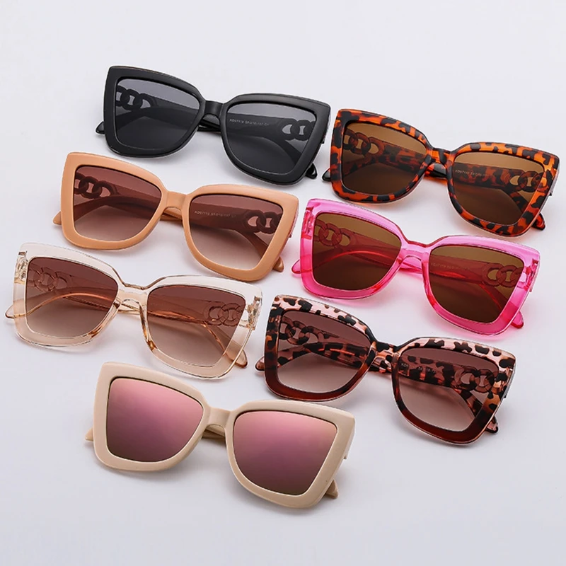 Ff1037 2023 Fashion Cateye Sunglasses For Women Designer Uv Protection Women Oversized Cat Eye 