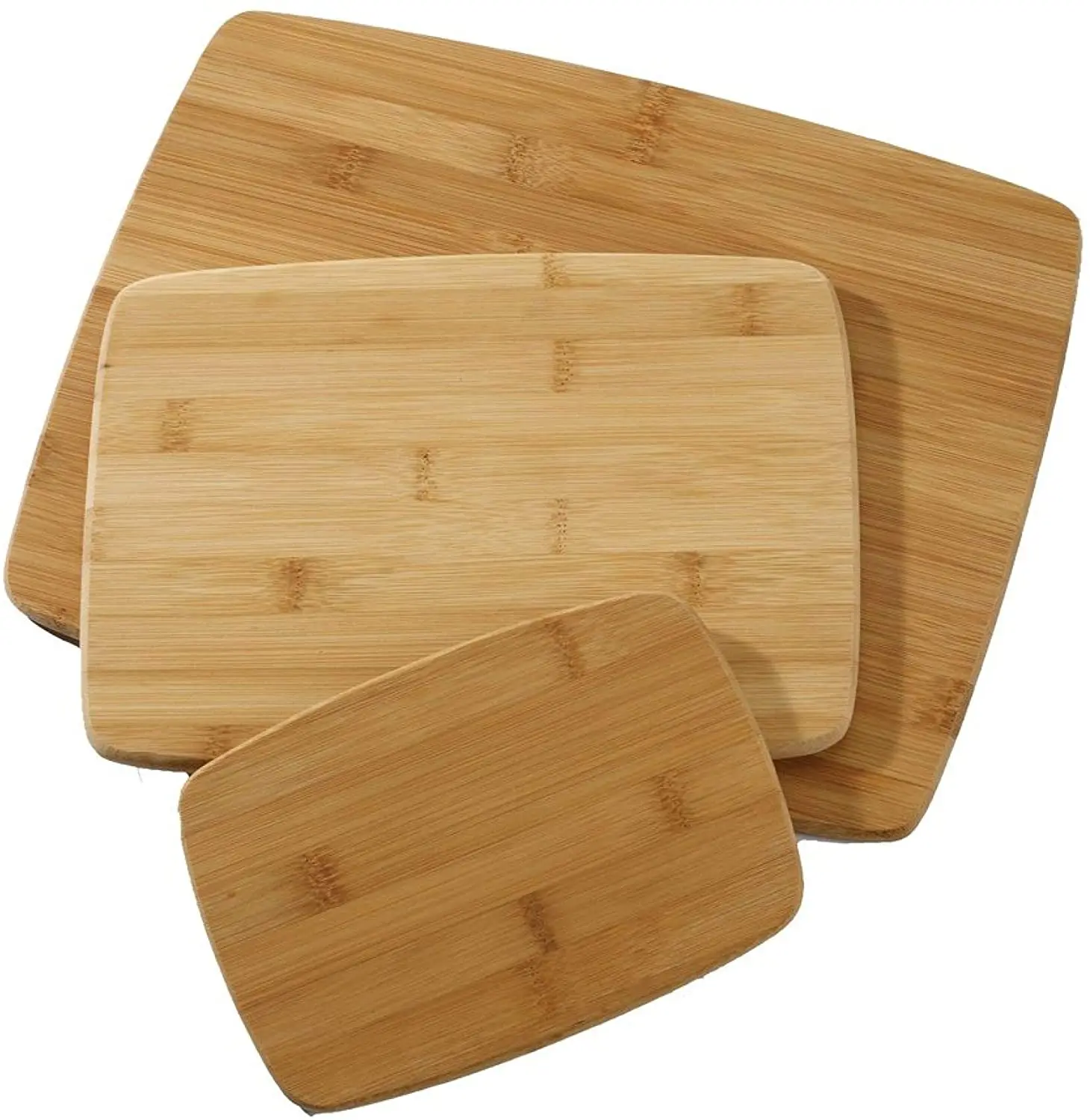 bamboo wooded cutting board, set of 3